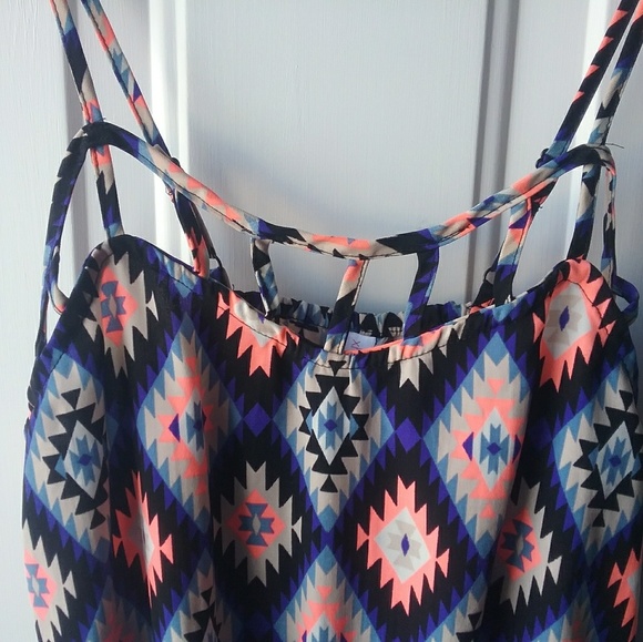 Festival Aztec Print Romper - Picture 2 of 7